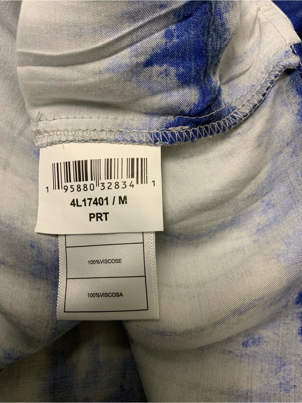 Karen Kane Drape Front Satin Top - Picture 6 of 7